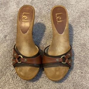 L.e.i. High heel shoes